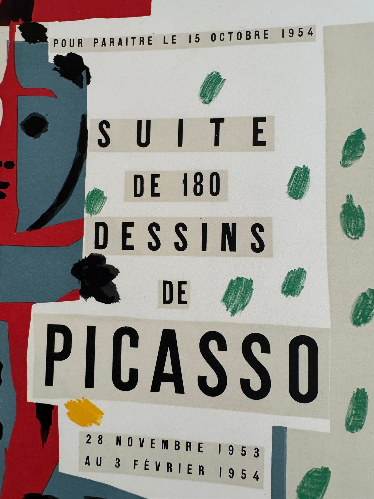 Lot De 6 Affiches Picasso - Dessins Lignes Animaux, Souris, Don Quichotte - 297x420 Mm