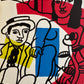 Les Deux Amoureux - Musee de Lyon by Fernand Leger, 1955