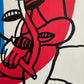 Les Deux Amoureux - Musee de Lyon by Fernand Leger, 1955