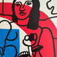 Les Deux Amoureux - Musee de Lyon by Fernand Leger, 1955