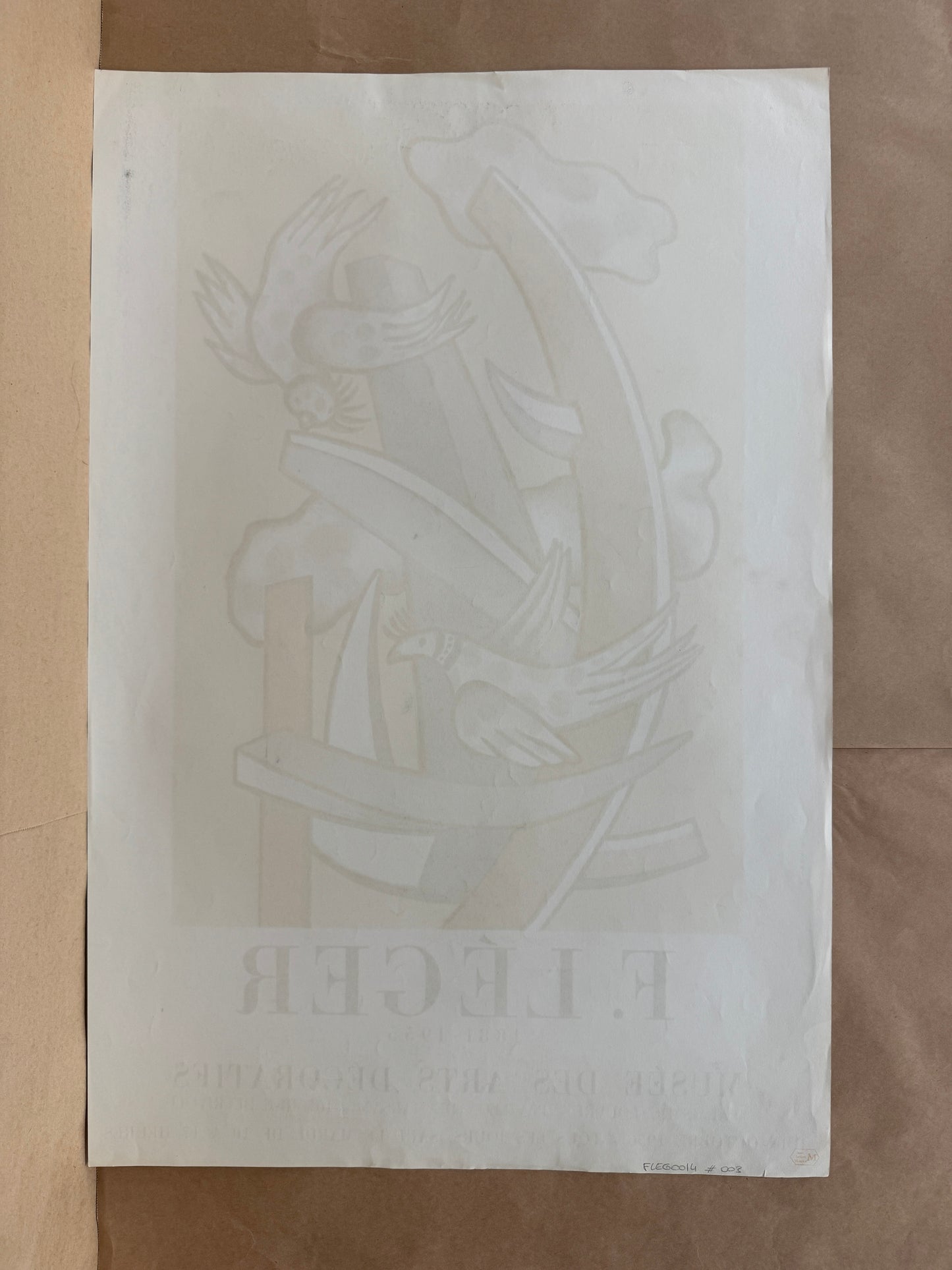 Musée des Arts Decoratifs by Fernand Leger, 1956