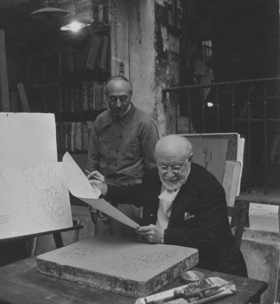 Henri Matisse at L'atelier Mourlot Paris 1946 Art History