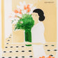 Des Fruits et des Fleurs - Galerie des Chaudronniers by Andre Brasilier, 1983 - Mourlot Editions - Fine_Art - Poster - Lithograph - Wall Art - Vintage - Prints - Original