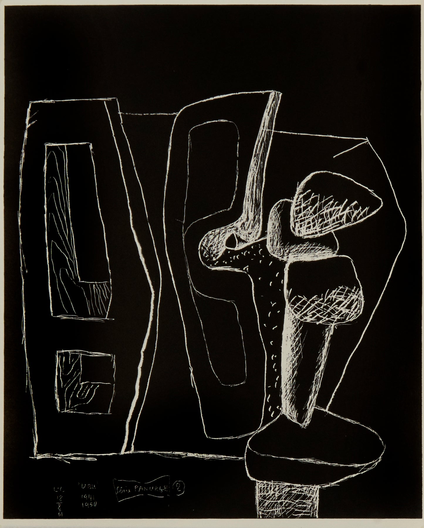 "Panurge" portfolio by Le Corbusier, 1961-62 - Mourlot Editions - Fine_Art - Poster - Lithograph - Wall Art - Vintage - Prints - Original