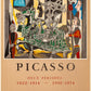 Deux Périodes - Maison de la Pensée Francaise (after) Pablo Picasso, 1954 - Mourlot Editions - Fine_Art - Poster - Lithograph - Wall Art - Vintage - Prints - Original