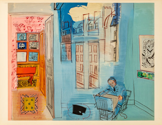 L’atelier (after) Raoul Dufy, 1969 - Mourlot Editions - Fine_Art - Poster - Lithograph - Wall Art - Vintage - Prints - Original