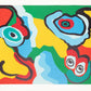 Sunny Beach Life by Karel Appel, 1974 - Mourlot Editions - Fine_Art - Poster - Lithograph - Wall Art - Vintage - Prints - Original