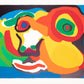 Sunshine Face #6 from Sunshine People by Karel Appel, 1974 - Mourlot Editions - Fine_Art - Poster - Lithograph - Wall Art - Vintage - Prints - Original