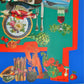Air France, Gastronomie by Roger Bezombes, 1981 - Mourlot Editions - Fine_Art - Poster - Lithograph - Wall Art - Vintage - Prints - Original