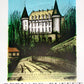 Chateau De Rochechouart by Bernard Buffet, 1981 - Mourlot Editions - Fine_Art - Poster - Lithograph - Wall Art - Vintage - Prints - Original