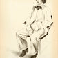 Portrait of Gregory Evans - Artcurial by David Hockney, 1979 - Mourlot Editions - Fine_Art - Poster - Lithograph - Wall Art - Vintage - Prints - Original
