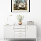 2 CV Citroen by Bernard Buffet - Mourlot Editions - Fine_Art - Poster - Lithograph - Wall Art - Vintage - Prints - Original