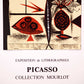 Composition au Vase des Fleurs - Collection Mourlot (after) Pablo Picasso, 1988 - Mourlot Editions - Fine_Art - Poster - Lithograph - Wall Art - Vintage - Prints - Original