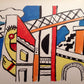 Le Viaduc - "La Ville" (after) Fernand Leger, 1959 - Mourlot Editions - Fine_Art - Poster - Lithograph - Wall Art - Vintage - Prints - Original