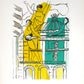 L'Opera - "La Ville" (after) Fernand Leger, 1959 - Mourlot Editions - Fine_Art - Poster - Lithograph - Wall Art - Vintage - Prints - Original