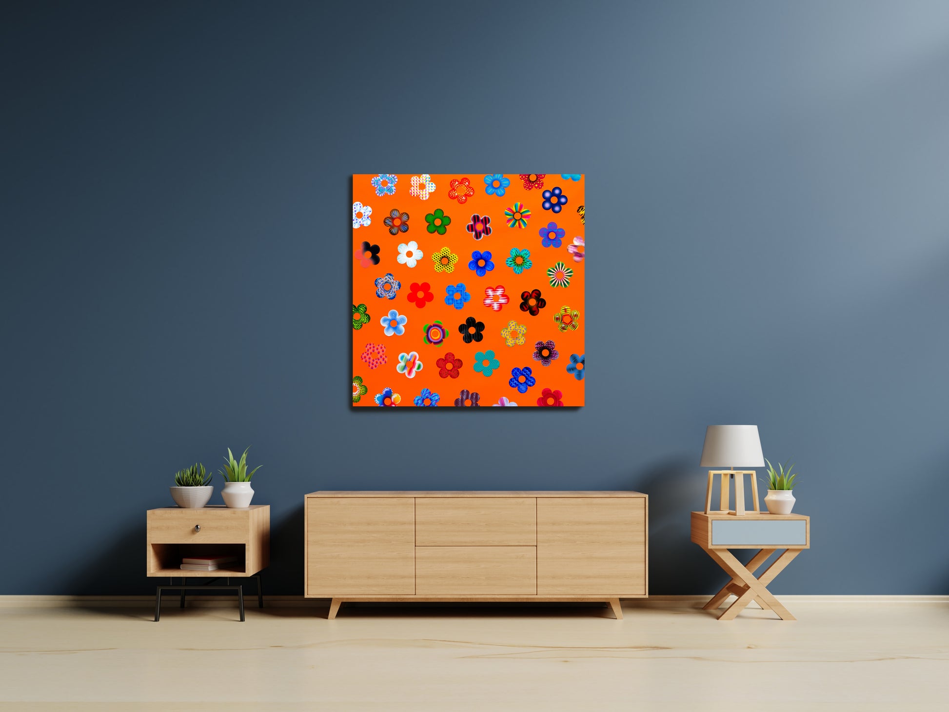Flowers by Vuk Vuckovic - Mourlot Editions - Fine_Art - Poster - Lithograph - Wall Art - Vintage - Prints - Original