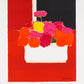 La Jardiniere de Moustiers a la Nappe Rouge - Galerie Jørgen by Bernard Cathelin, 1984 - Mourlot Editions - Fine_Art - Poster - Lithograph - Wall Art - Vintage - Prints - Original