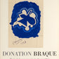 Donation Braque - Le Louvre (After) Georges Braque, 1965 - Mourlot Editions - Fine_Art - Poster - Lithograph - Wall Art - Vintage - Prints - Original