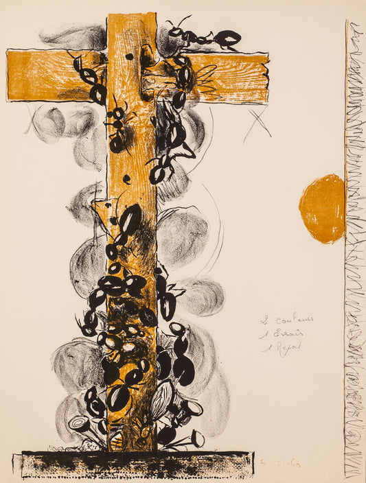 Ants by Graham Sutherland - Mourlot Editions - Fine_Art - Poster - Lithograph - Wall Art - Vintage - Prints - Original