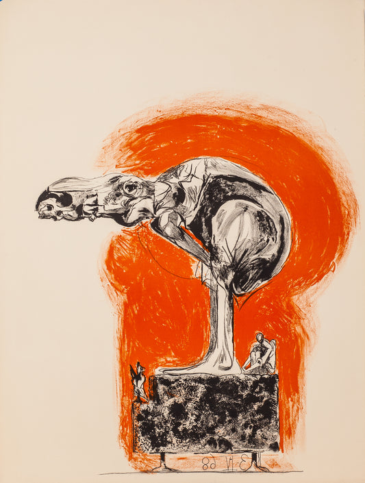 Hybrid by Graham Sutherland - Mourlot Editions - Fine_Art - Poster - Lithograph - Wall Art - Vintage - Prints - Original