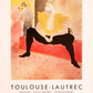 The seated Clowness - Maison De La Pensée Française (after) Henri de Toulouse-Lautrec, 1955 - Mourlot Editions - Fine_Art - Poster - Lithograph - Wall Art - Vintage - Prints - Original