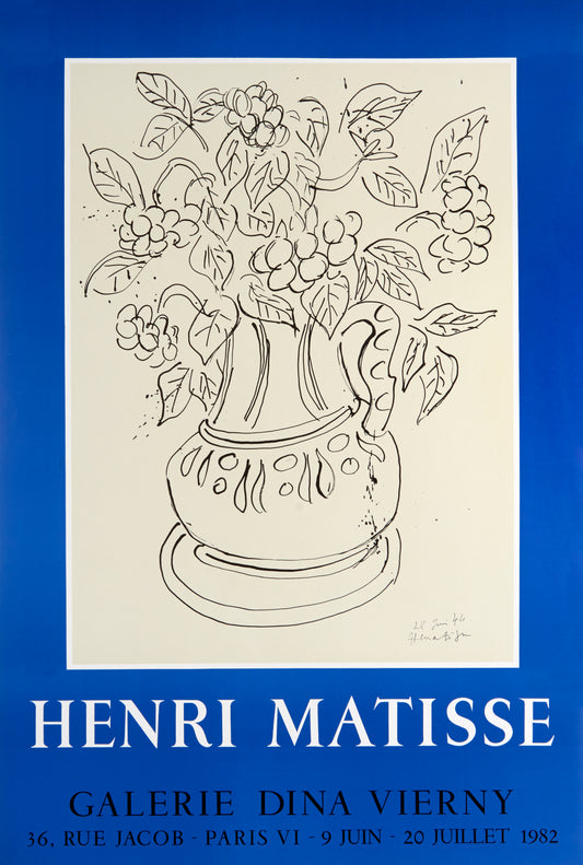 Galerie Dina Vierny after Henri Matisse, 1982 - Mourlot Editions - Fine_Art - Poster - Lithograph - Wall Art - Vintage - Prints - Original