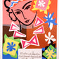 Madame de Pompadour (after) Henri Matisse, 1995 - Mourlot Editions - Fine_Art - Poster - Lithograph - Wall Art - Vintage - Prints - Original