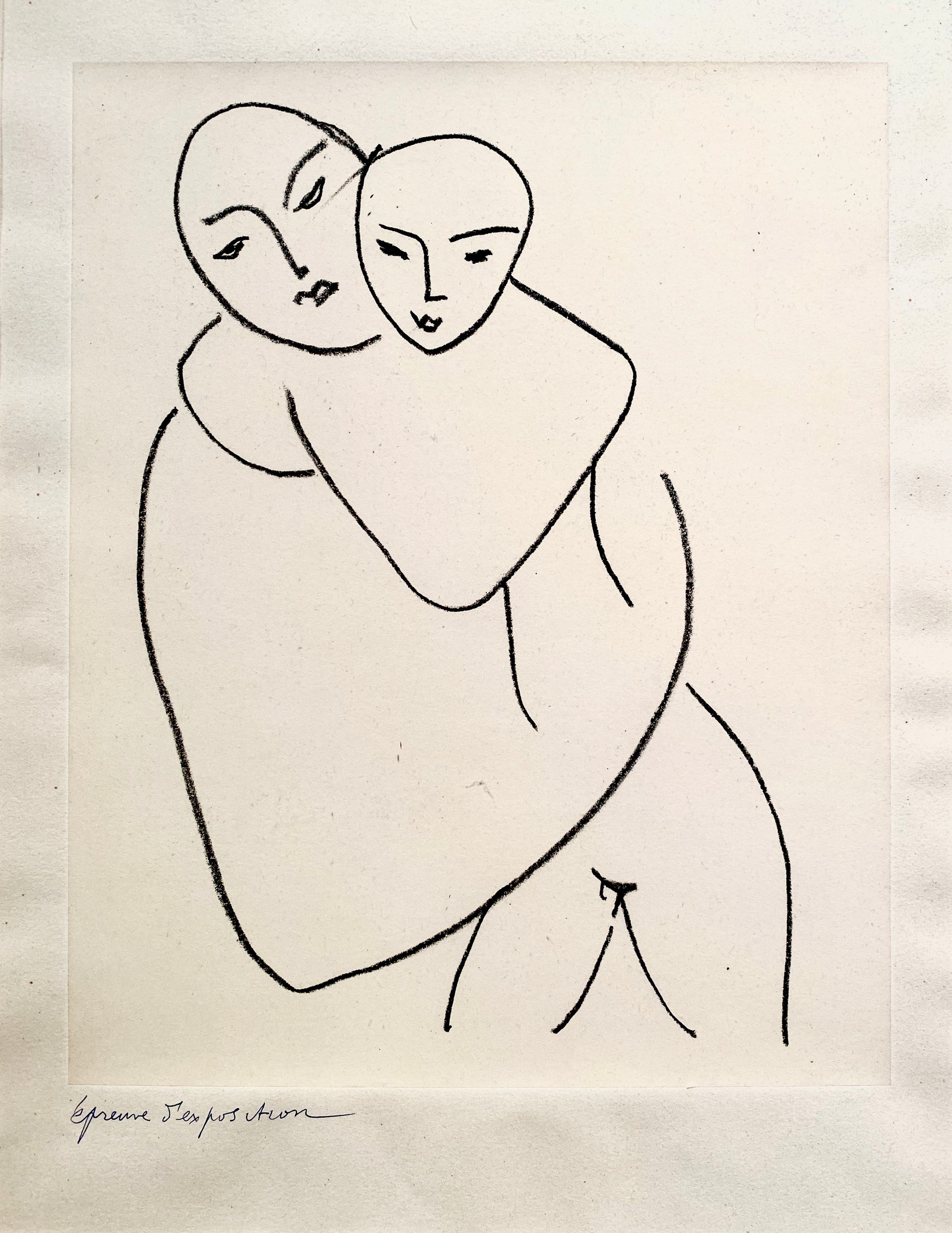 Vierge et Enfant by Henri Matisse - Mourlot Editions - Fine_Art - Poster - Lithograph - Wall Art - Vintage - Prints - Original