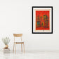 Figures Rituelles by Jean Carzou - Mourlot Editions - Fine_Art - Poster - Lithograph - Wall Art - Vintage - Prints - Original