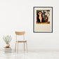 Målaren och flickan by Lennart Jirlow - Mourlot Editions - Fine_Art - Poster - Lithograph - Wall Art - Vintage - Prints - Original