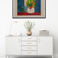 Fönstret med blombukett by Lennart Jirlow - Mourlot Editions - Fine_Art - Poster - Lithograph - Wall Art - Vintage - Prints - Original