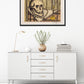 Vanité au Crâne by Bernard Buffet - Mourlot Editions - Fine_Art - Poster - Lithograph - Wall Art - Vintage - Prints - Original