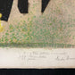 L'Arbre Jaune by André Brasilier, 1971 - Mourlot Editions - Fine_Art - Poster - Lithograph - Wall Art - Vintage - Prints - Original