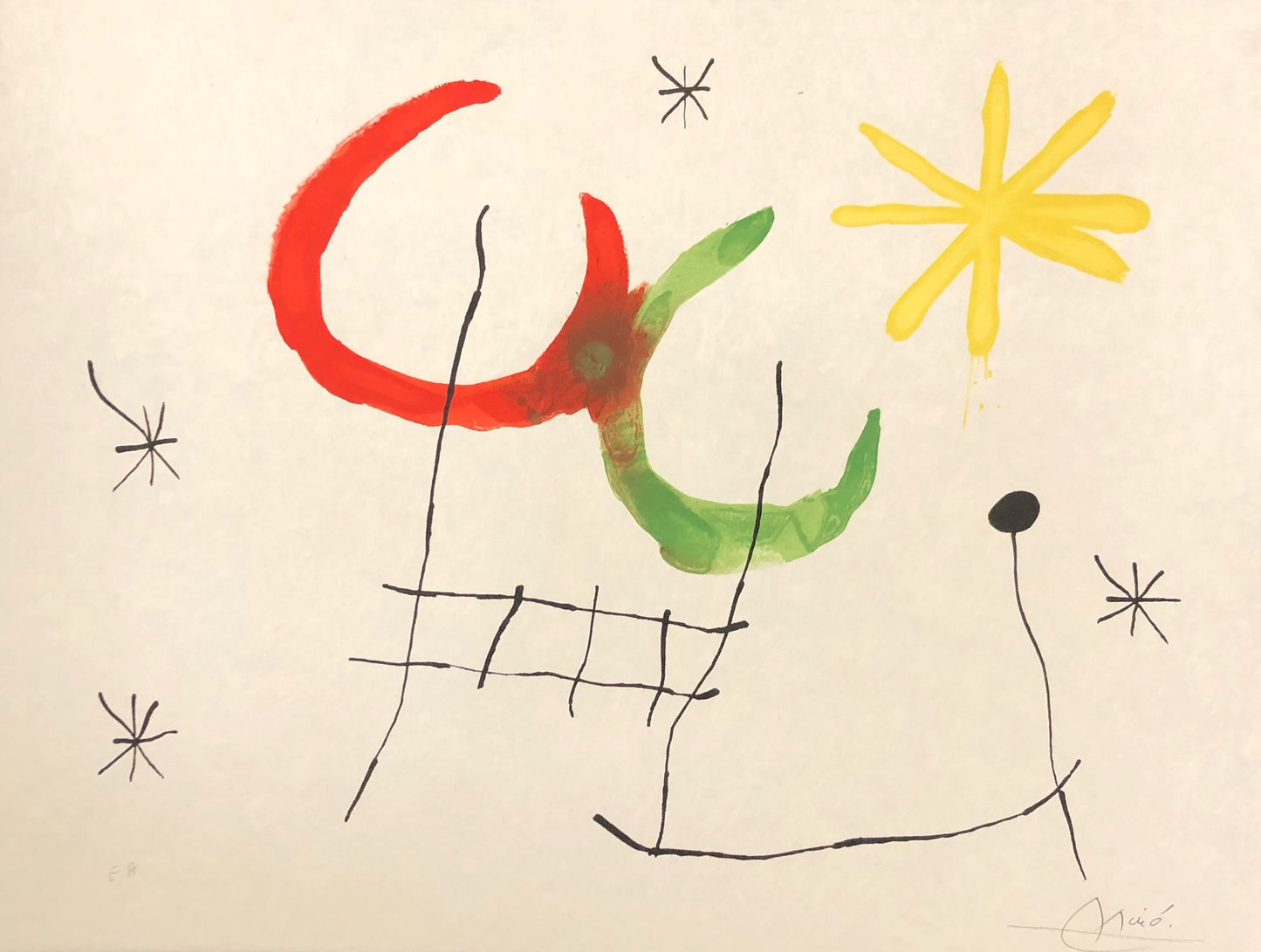 Ubu aux Baleares by Joan Miro, 1971