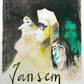 Galerie Matignon by Jean Jansem, 1980 - Mourlot Editions - Fine_Art - Poster - Lithograph - Wall Art - Vintage - Prints - Original