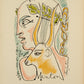 Festival de Musique de Menton by Jean Cocteau, 1956 / 1975 - Mourlot Editions - Fine_Art - Poster - Lithograph - Wall Art - Vintage - Prints - Original