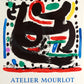 Atelier Mourlot Bank Street by Joan Miro, 1967 - Mourlot Editions - Fine_Art - Poster - Lithograph - Wall Art - Vintage - Prints - Original
