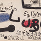 L'enfance d'Ubu, plate 1000 by Joan Miro, 1975 - Mourlot Editions - Fine_Art - Poster - Lithograph - Wall Art - Vintage - Prints - Original