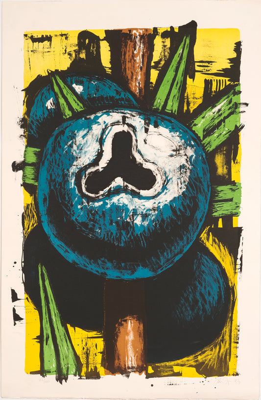 Juniper Berry by Aaron Fink, 1993 - Mourlot Editions - Fine_Art - Poster - Lithograph - Wall Art - Vintage - Prints - Original