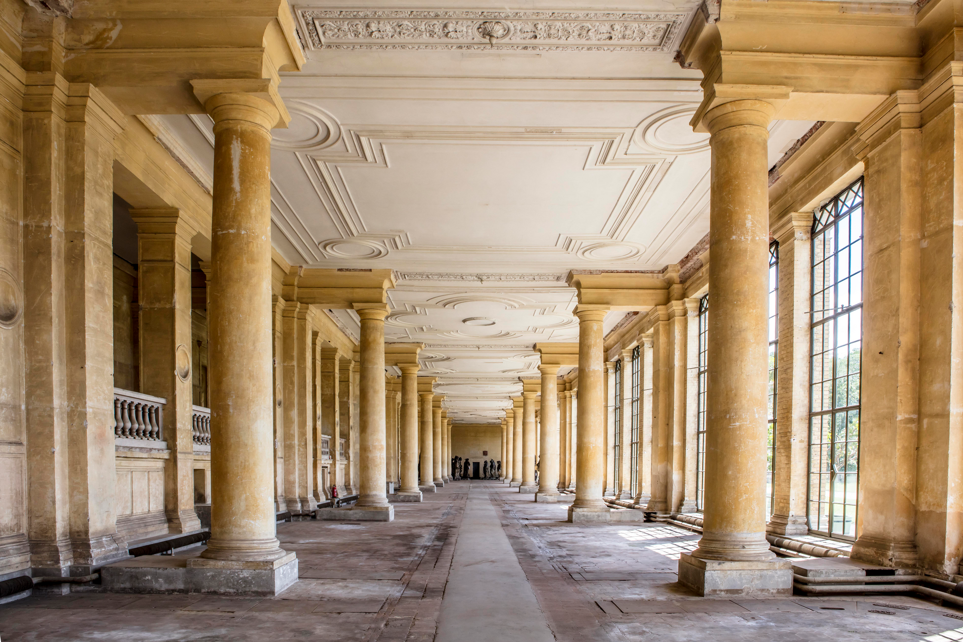 "L'Orangerie Abandonnée..." by Celia Rogge - Mourlot Editions - Fine_Art - Poster - Lithograph - Wall Art - Vintage - Prints - Original