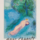 La Lecon de Philetas, Les Amoureux Devant l'Arbre (after) Marc Chagall, 1987 - Mourlot Editions - Fine_Art - Poster - Lithograph - Wall Art - Vintage - Prints - Original