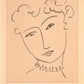 La Pompadour by Henri Matisse - Mourlot Editions - Fine_Art - Poster - Lithograph - Wall Art - Vintage - Prints - Original
