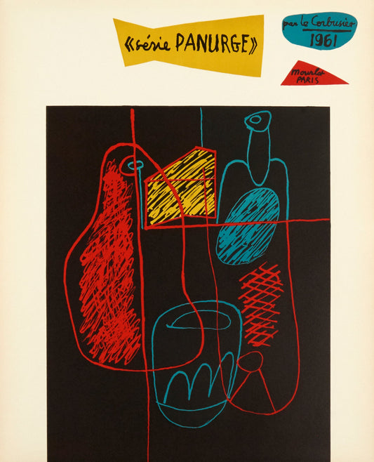 "Panurge" portfolio by Le Corbusier, 1961-62 - Mourlot Editions - Fine_Art - Poster - Lithograph - Wall Art - Vintage - Prints - Original