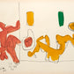 Touching their Feet by Le Corbusier - Mourlot Editions - Fine_Art - Poster - Lithograph - Wall Art - Vintage - Prints - Original