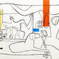 Trois Verres d'aperitif by Le Corbusier, 1962 - Mourlot Editions - Fine_Art - Poster - Lithograph - Wall Art - Vintage - Prints - Original