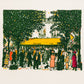 Brasseriet by Lennart Jirlow - Mourlot Editions - Fine_Art - Poster - Lithograph - Wall Art - Vintage - Prints - Original