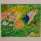 Paret i gräset by Lennart Jirlow - Mourlot Editions - Fine_Art - Poster - Lithograph - Wall Art - Vintage - Prints - Original