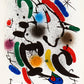 Plate from the book "Lithographies Originales II" by Joan Miro, 1972 - Mourlot Editions - Fine_Art - Poster - Lithograph - Wall Art - Vintage - Prints - Original