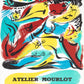 Atelier Mourlot - New York by Andre Masson, 1967 - Mourlot Editions - Fine_Art - Poster - Lithograph - Wall Art - Vintage - Prints - Original