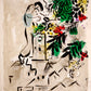 Vence Cite des Artes et des Fleurs by Marc Chagall - Mourlot Editions - Fine_Art - Poster - Lithograph - Wall Art - Vintage - Prints - Original